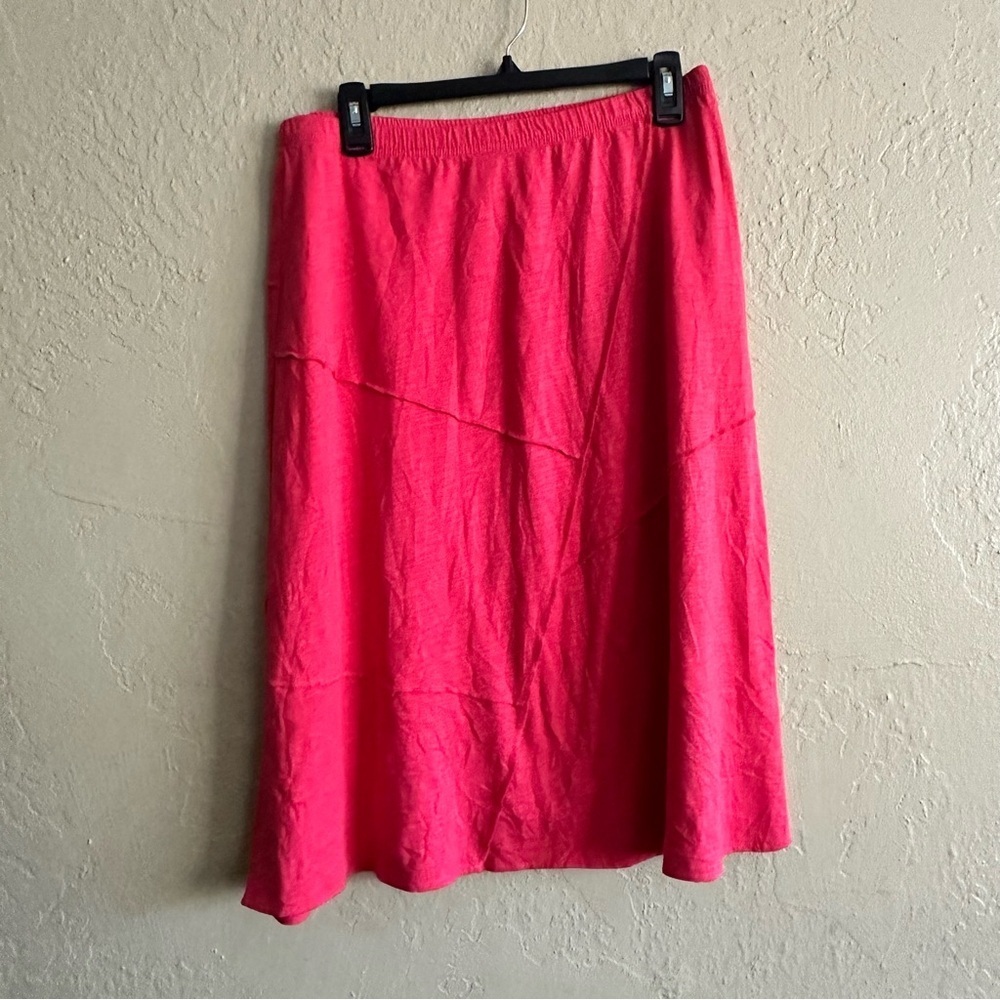 J. Jill Vibrant Pink Midi Skirt